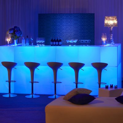 Blue Glow Bar